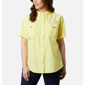 Columbia PFG Bahama Short Sleeve Plus Size, Camisa Naranjas Para Mujer | 802139-FJA